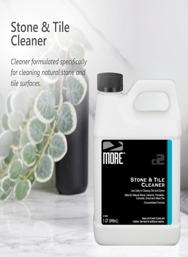 MORE Surface Care MORE - Stone & Tile Cleaner - Grout & Floor Cleaner for Natural Stone, Marble, Concrete, Ceramic, & Porcelain - Water-Based Grout Cleaner for Tile Floors - Concentrated Formula - pH Neutral - 32oz - Image 2